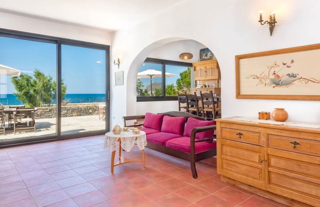 Platanias Beachfront Villa Elsa-90m To Main Square - Foto 14