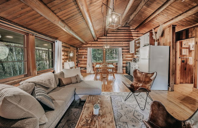 76GS - Genuine Log Cabin - WI-FI - Pets Ok - Sleeps 4 - Foto 10