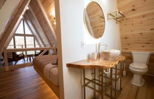 Valhalla Cabins AFrames with hot tubs & sauna - Foto 61