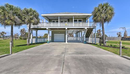 Walk to Galveston Beach Pet-Friendly Home with Deck - Foto 1