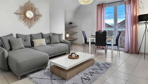 Appart cosy avec balcon et parking, proche Dijon - Foto 5