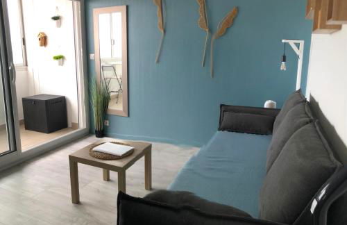 Studio 61, vue mer, wifi, parking privé - Foto 25