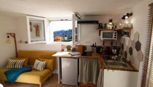 charmant 2 pièces vue Saint Paul de Vence 1 chambre - Foto 3