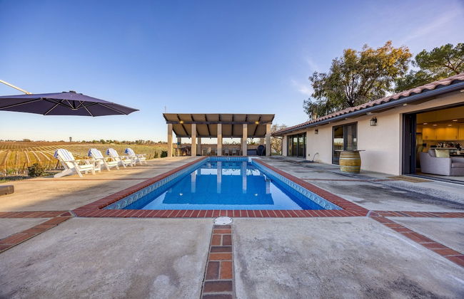 Private Pool Firepit Wine Room Near Top Paso Wineries Devi Ranch - Foto 35