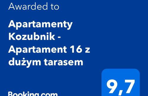 Apartamenty Kozubnik - Apartament 16 z dużym tarasem - Foto 2