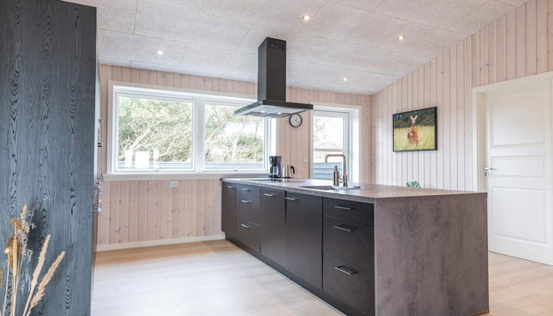 Holiday Home in Hvide Sande - Foto 5, Cocina privada
