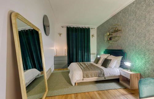 -L'émeraude de Louis XVI- Idéal pour Couple-Solo-Pro 8min de Paris-1min de la gare - Foto 9