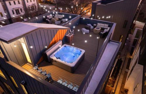 Luxury Hot tub Rooftop Deck Game Room Nashville - Foto 134