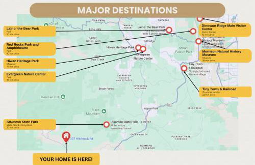 Cozy Wolfcamp Chalet with Hot Tub, Views with Fast Wifi - Foto 38