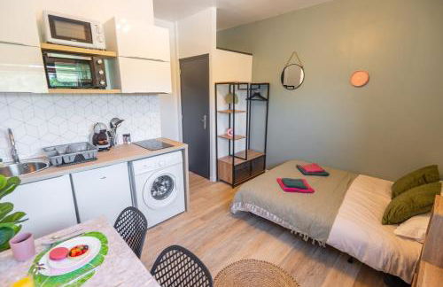 L'Exotique - Parking I Netflix I Gare I WIFI TRÈS HAUT DÉBIT - Calme & Cosy - Foto 13