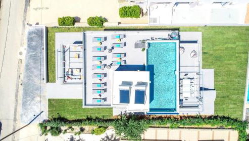 Naval villa-Panoramic villa with heated pool on the roof - Foto 4, sunbed