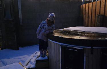 Ferienhaus auf einer Ebene mit eigenem Garten, Sommerpool und Badefass - Foto 53