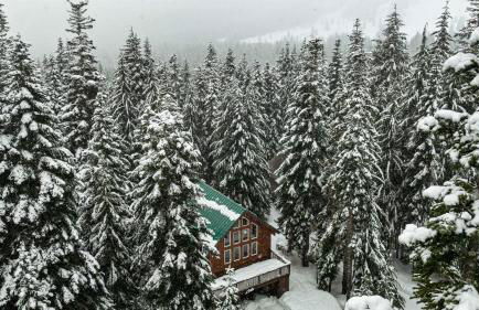 Alpine Retreat at Snoqualmie Pass- 5-Min to Slopes, Private Creek, BBQ, Fireplace, Smart TVs, Kids Games, Hi-Speed Wi-Fi - Foto 60