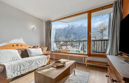 Vue Mont Blanc, balcon et parking privé - Foto 6