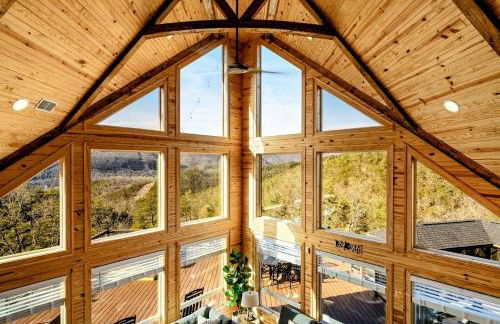 Luxurious A-Frame Mountain Retreat with Hot Tubs & Game Room Near Seneca Rocks, Milam, WV - Foto 20
