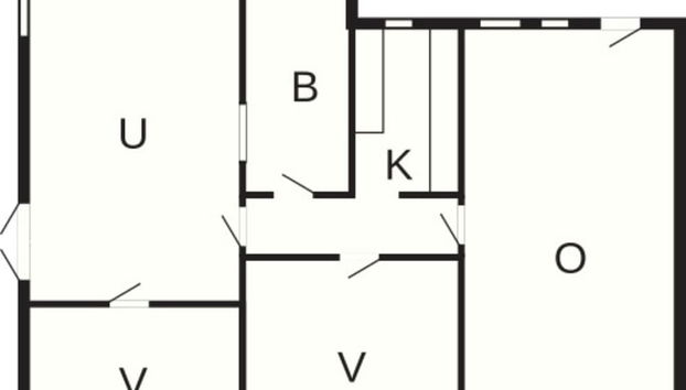 Radiant Holiday Home in Glesborg near Sea - Photo 2, Plan d’étage