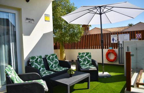 APART TURISTICOS MARINE REST LA MANGA MAR MENOR piscinas privadas - Foto 50