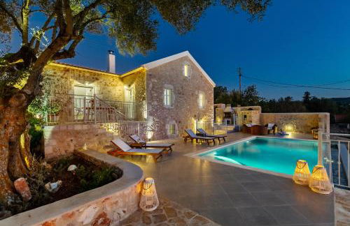 Fiscardo Luxury Stone Villa Alex ,with sunset view! - Photo 4