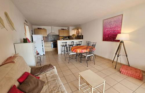 Palmeraie 130- vue mer et village- plage et commerces à pieds - Foto 2