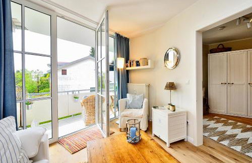 Ferienwohnung Hafenliebe, Villa Vilmblick mit Meerblick - Foto 6