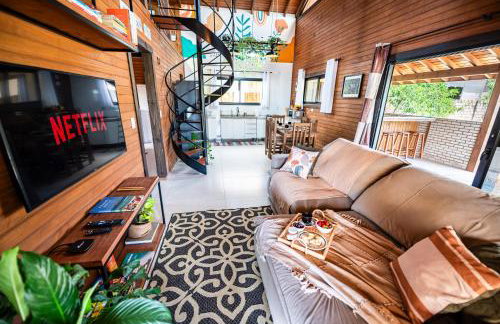 Cabana Aconchegante a 800m da Praia com 4 Quartos, Lareira Externa, Aquecedor em 2 Quartos, Netflix e Pet Friendly - Foto 28