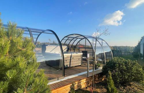 Osada Skoczkowo komfortowe domki z prywatnymi wannami hot-tub nad jeziorem- sauna- balia- prywatny staw wędkarski - Foto 44