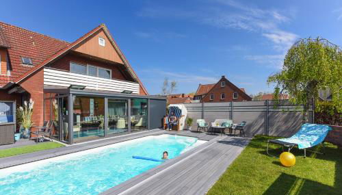 Ferienwohnung Haus zum Seehund mit Pool, Garten und Tischtennisplatte - Foto 2