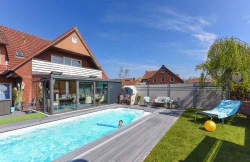 Ferienwohnung Haus zum Seehund mit Pool, Garten und Tischtennisplatte - Foto 2
