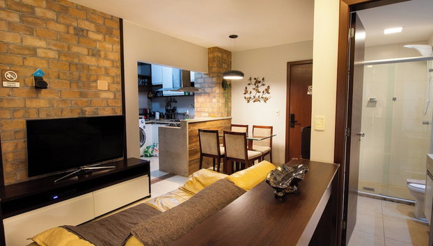 The Sun Resort - Super Apartamento de 2 Quartos - Foto 4, Habitación