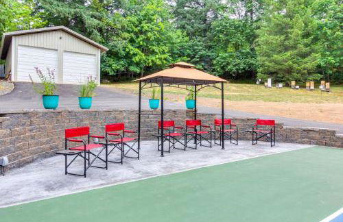 3 Acre Retreat with Fire Pit, Pickleball and Gazebo - Foto 35