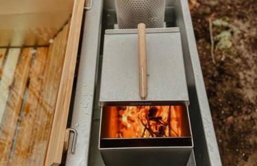 Creek Side Cabin with Wood Fired Hot Tub and Fire Pit - Foto 11