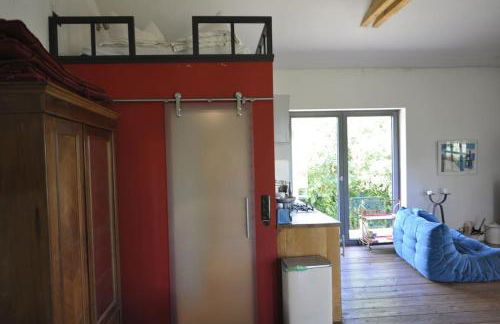 Romantisches Studio am Waldesrand mit Gartensauna - Foto 23