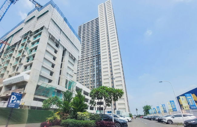 Well Furnished And Comfy Studio Sky House Alam Sutera Apartment - Foto 14