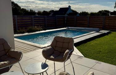 Port-Manech', Maison avec piscine - Plages à pied - Photo 36