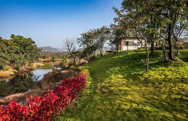 The Lazy River Cottage by cosmicstays - Foto 42