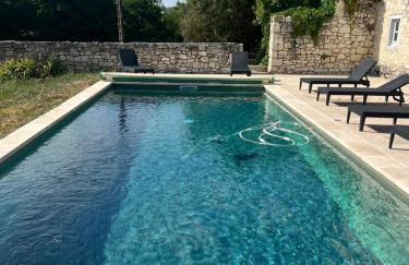 Maison 8 couchages piscine privée - Foto 35