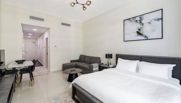 Studio Huge Balcony Loreto 1 Damac Hills - Foto 5, Servicio de la habitación