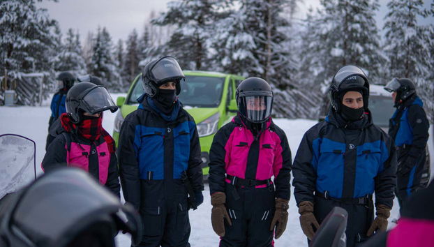 Learn how to ride snowmobiles