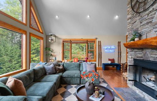 Luxury Chalet, Firepit, Sauna, Pet Friendly, 5 mins to Windham Mtn resort - Foto 144
