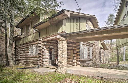 Tranquil Smoky Mountain Cabin with Porch and Fire Pit - Foto 26