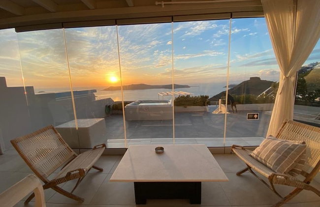 Sunset View Villa Santorini - with Outdoor Jacuzzi - Photo 25