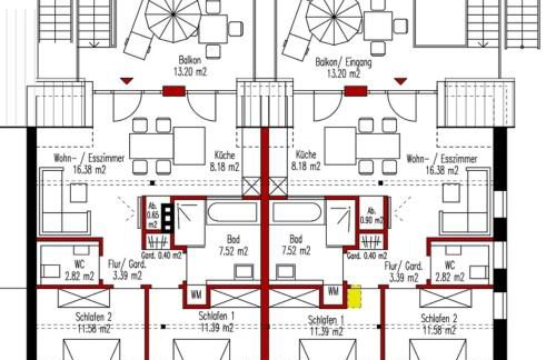 Traumkrone Ferienwohnungen - Himmelblau - Foto 49