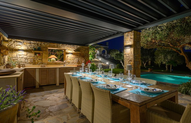 Methoni Paradise Villa for 10 & Pool - Foto 23