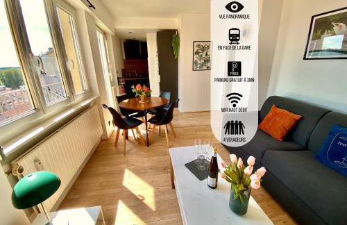 Le Perchoir-WIFI-Face à la Gare-Terrasses-Proche tous commerces - Foto 1