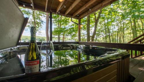 Lakefront Hot Tub Canoes Game Room Wood FP - Foto 3