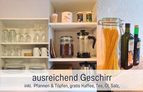 Lichtdurchflutete moderne Stadtwohnung, Küche, Waschtrockner, SmartTV - Foto 15