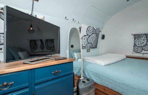 Sleek Retro Airstream Rental for Glamping for Two near Downtown Austin - Foto 5