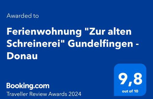 Ferienwohnung "Zur alten Schreinerei" Gundelfingen - Donau - Foto 44