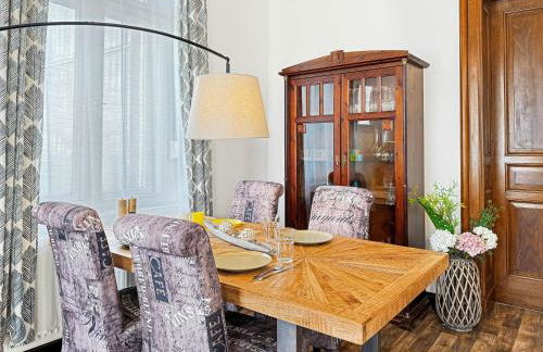 Ferienwohnung Villa Nieske - Jugendstil Denkmal, free WLAN & Parken, Self Check-In, Smart-TV - Foto 17