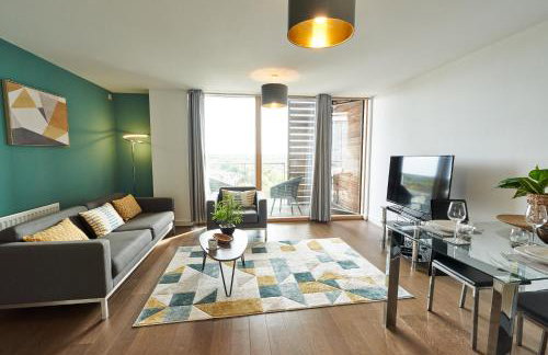 ShortstayMK Vizion apartments, with free superfast wi-fi, parking - Foto 4